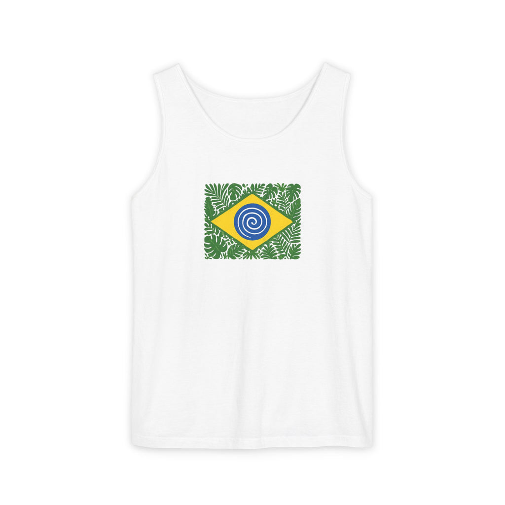 Brazilian Pride Tank Top — Proud Brazil Flag