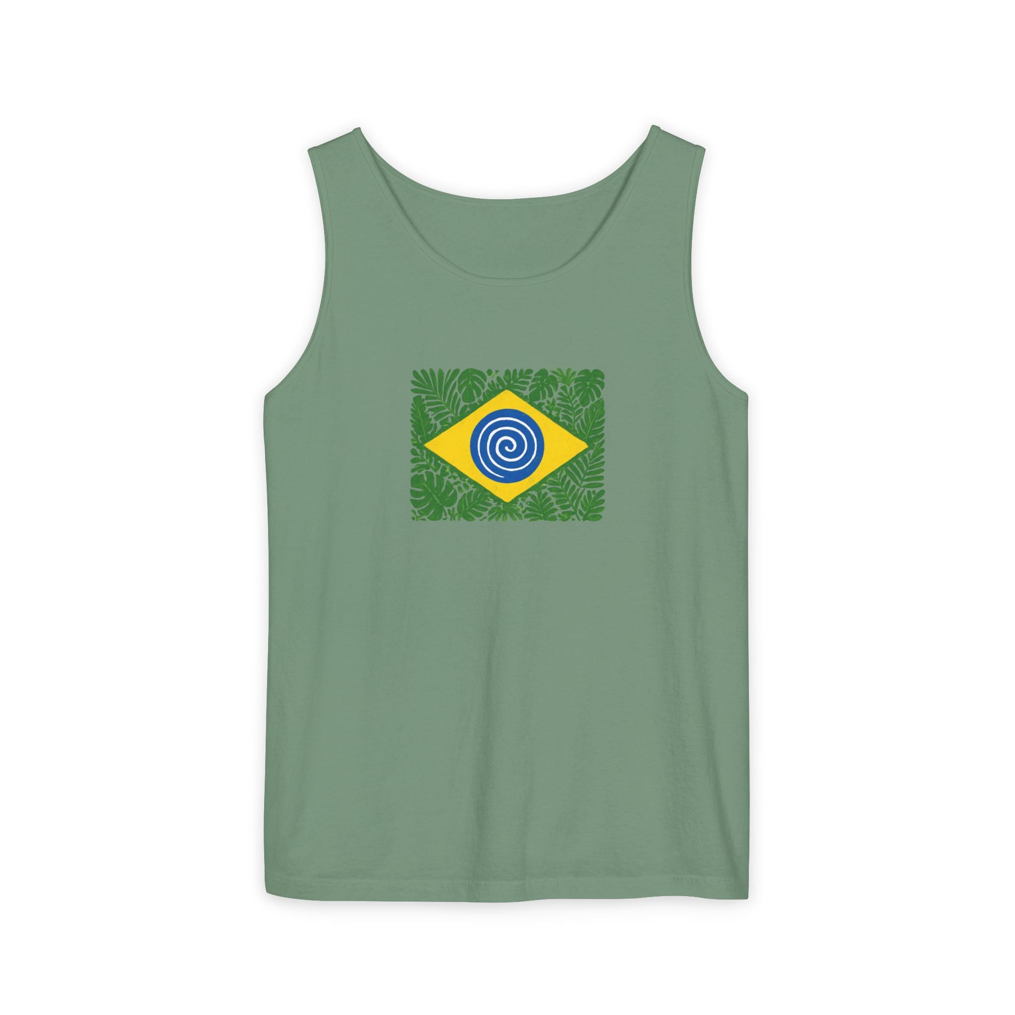 Brazilian Pride Tank Top — Proud Brazil Flag