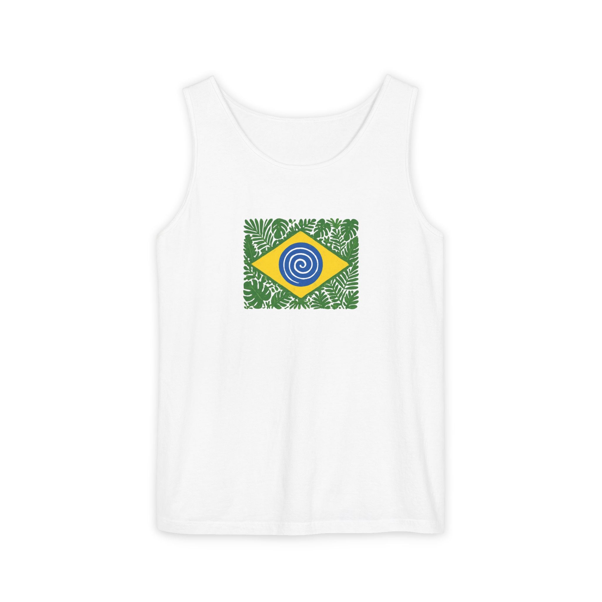 Brazilian Pride Tank Top — Proud Brazil Flag