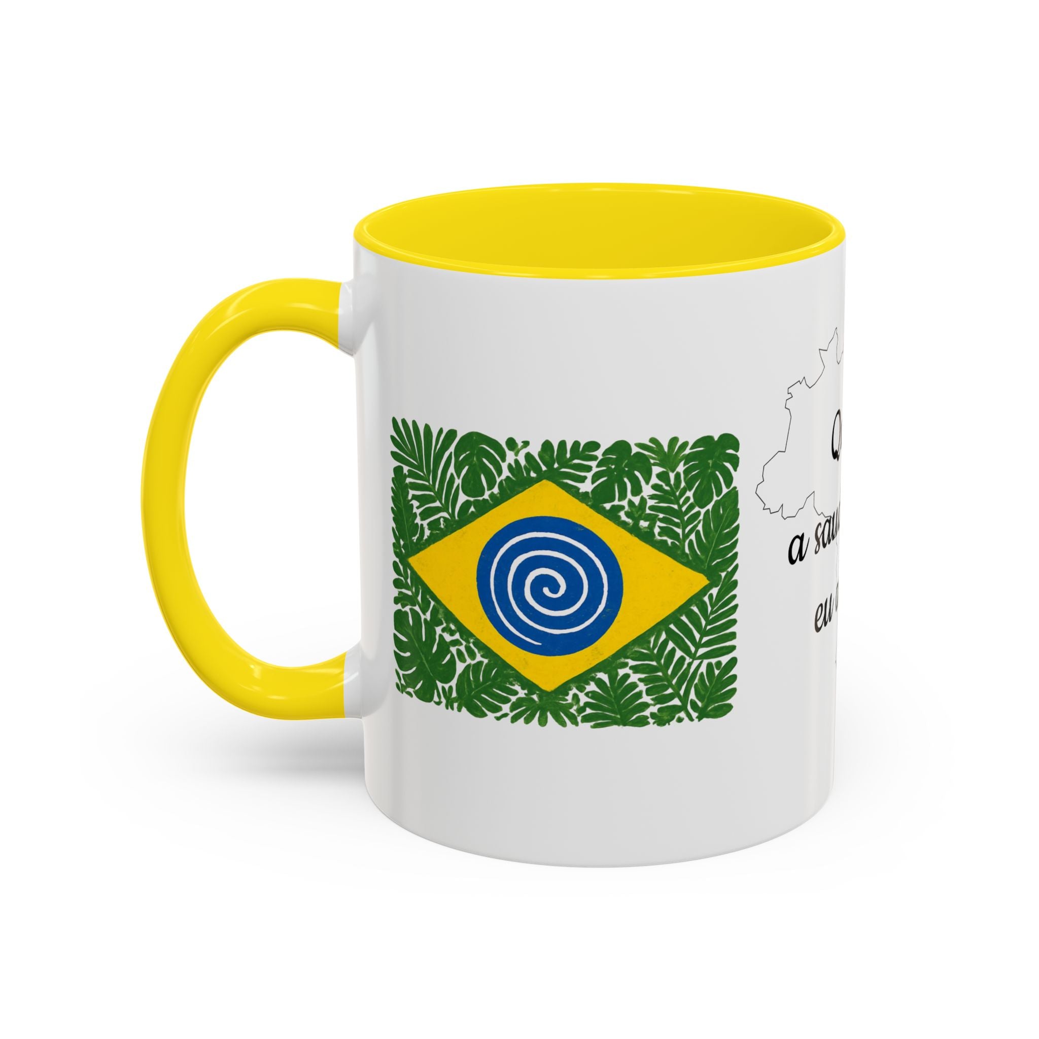 Brazilian Mug – "Quando a saudade bate, eu apanho!"