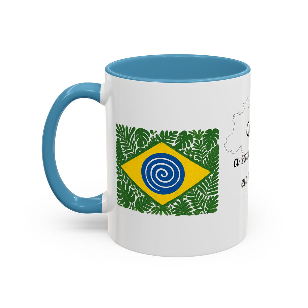 Brazilian Mug – "Quando a saudade bate, eu apanho!"