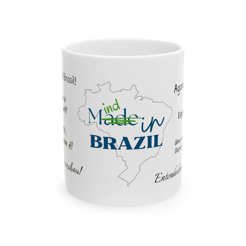 Brazilian Phrases - Mug for Brazilians