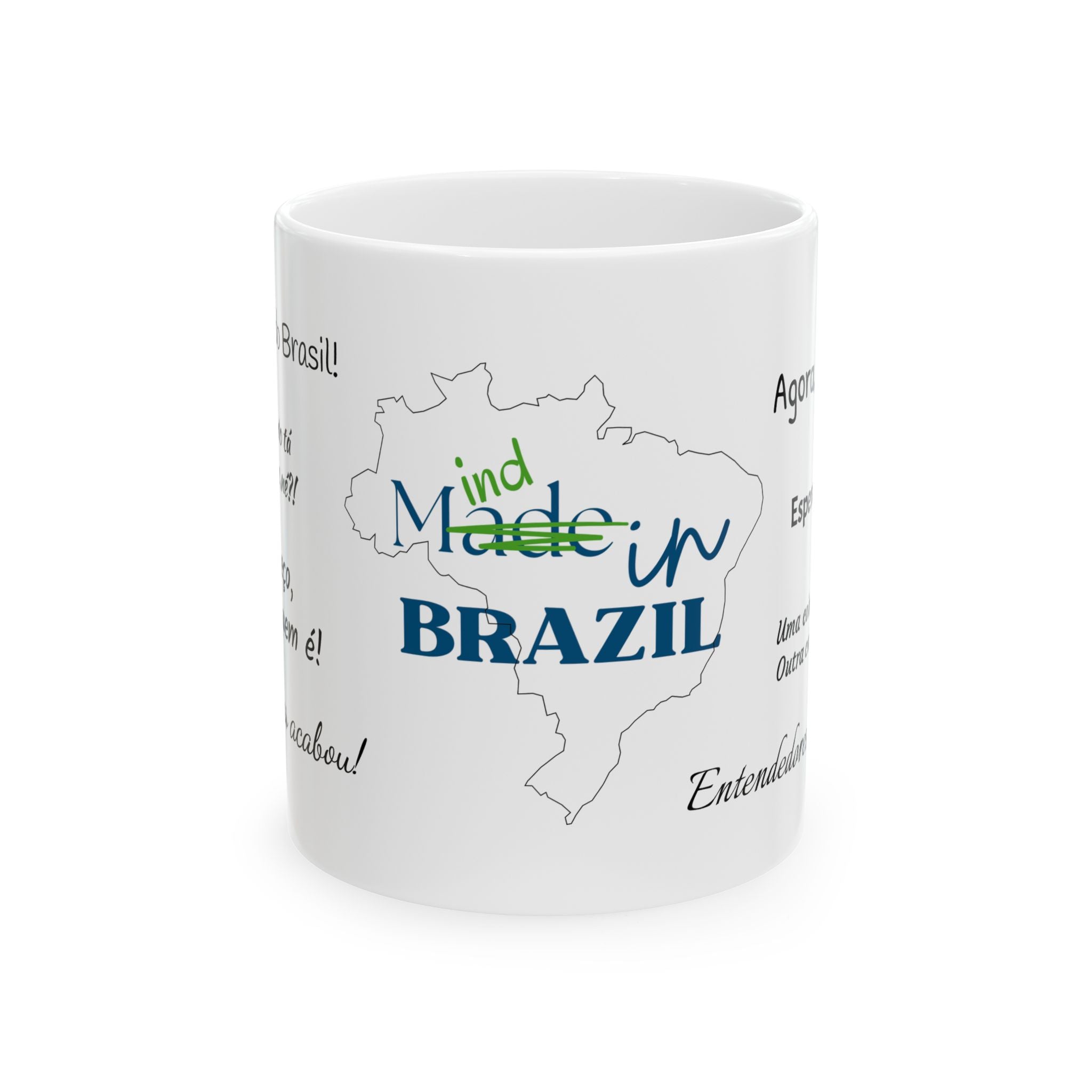 Brazilian Phrases - Mug for Brazilians
