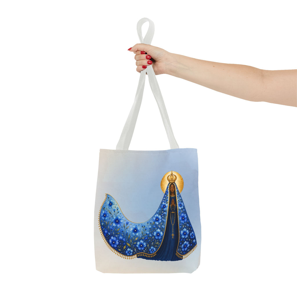Our Lady Aparecida Tote Bag — Religious Catholic Devotional Tote