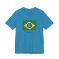 Brazil Flag Tropical T‑Shirt