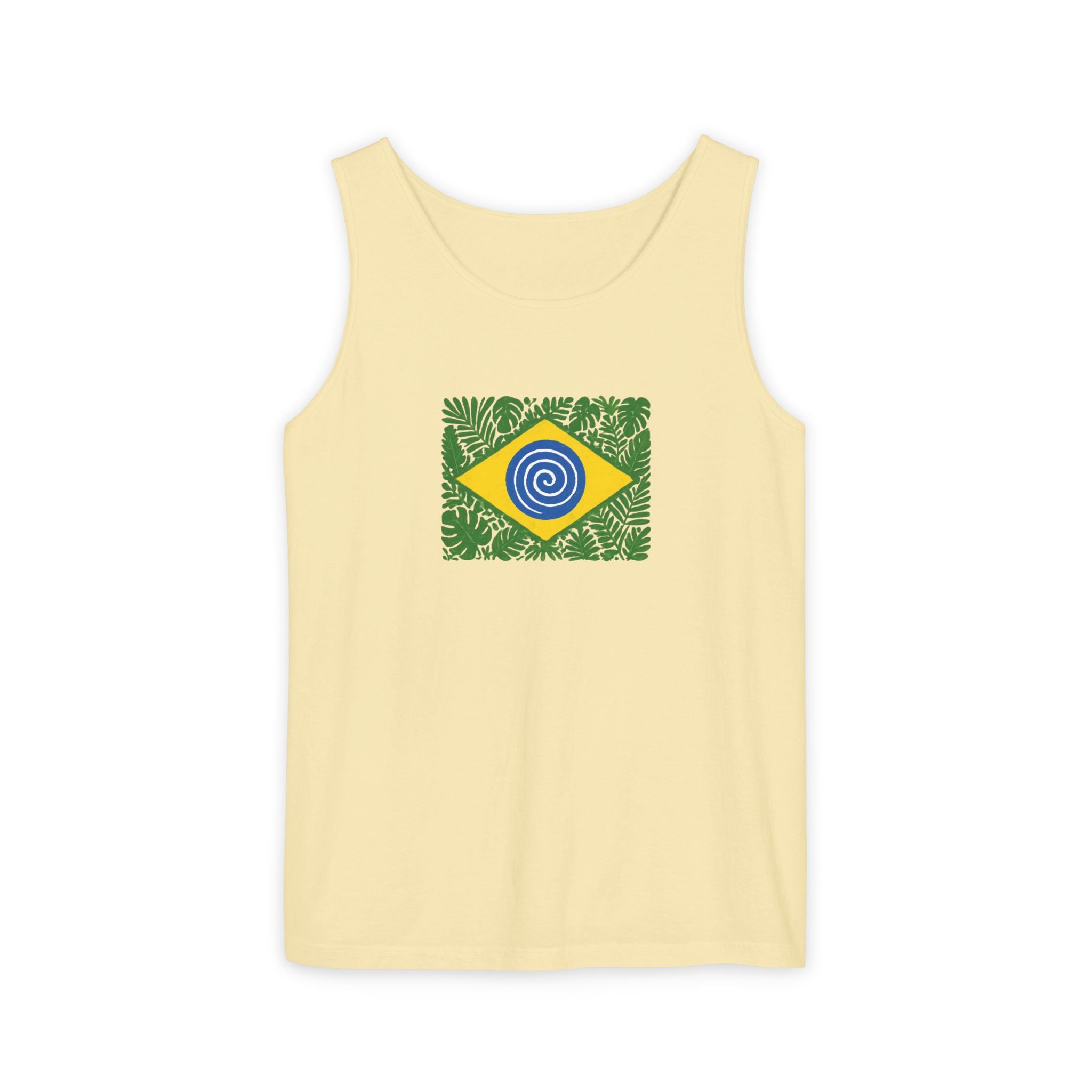 Brazilian Pride Tank Top — Proud Brazil Flag