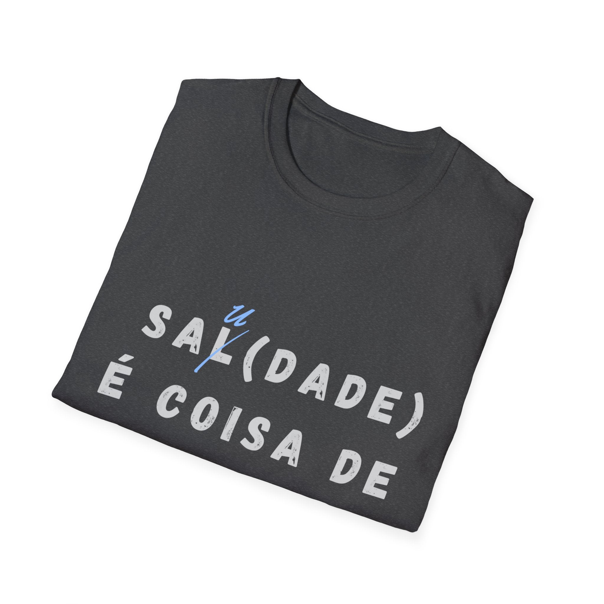 "Sa(l)dade é coisa de (a)mar" - T-shirt