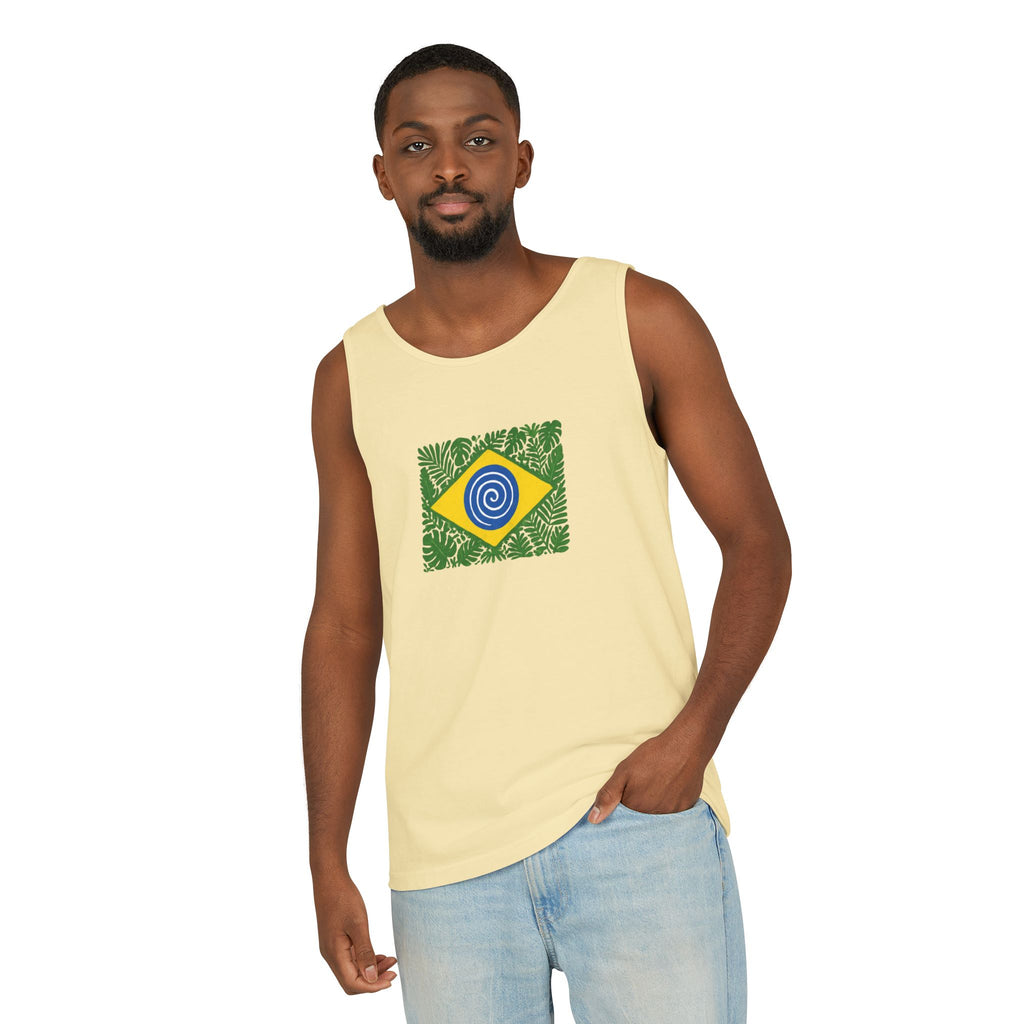 Brazilian Pride Tank Top — Proud Brazil Flag