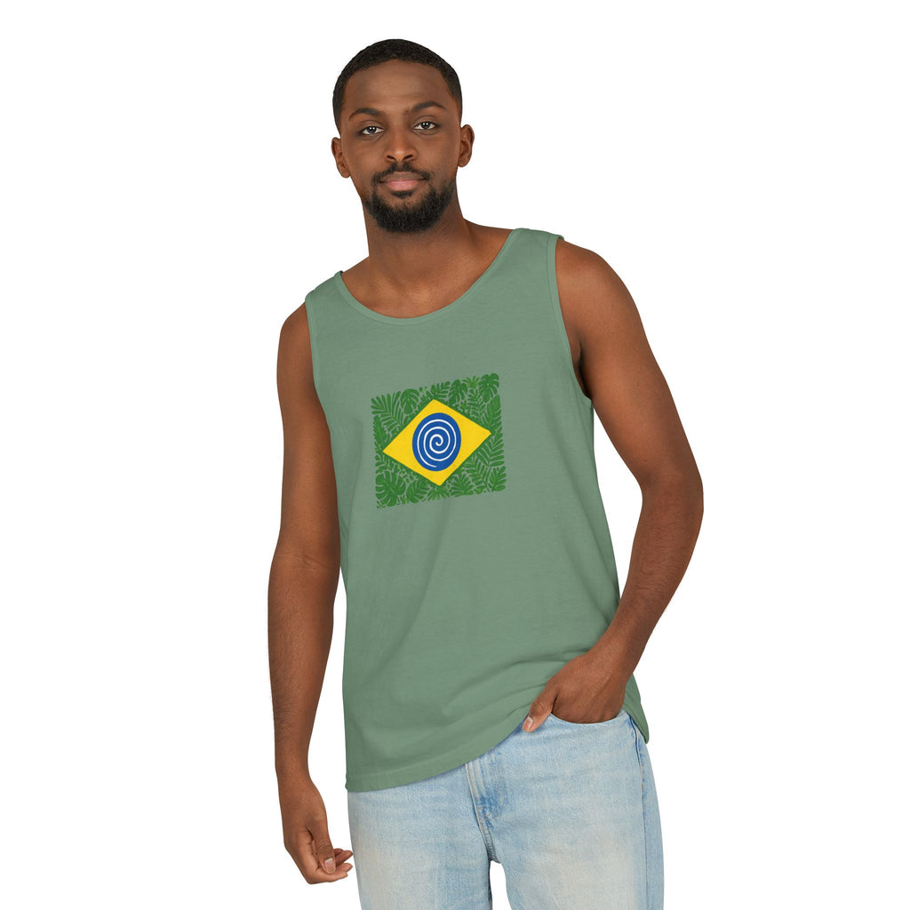 Brazilian Pride Tank Top — Proud Brazil Flag