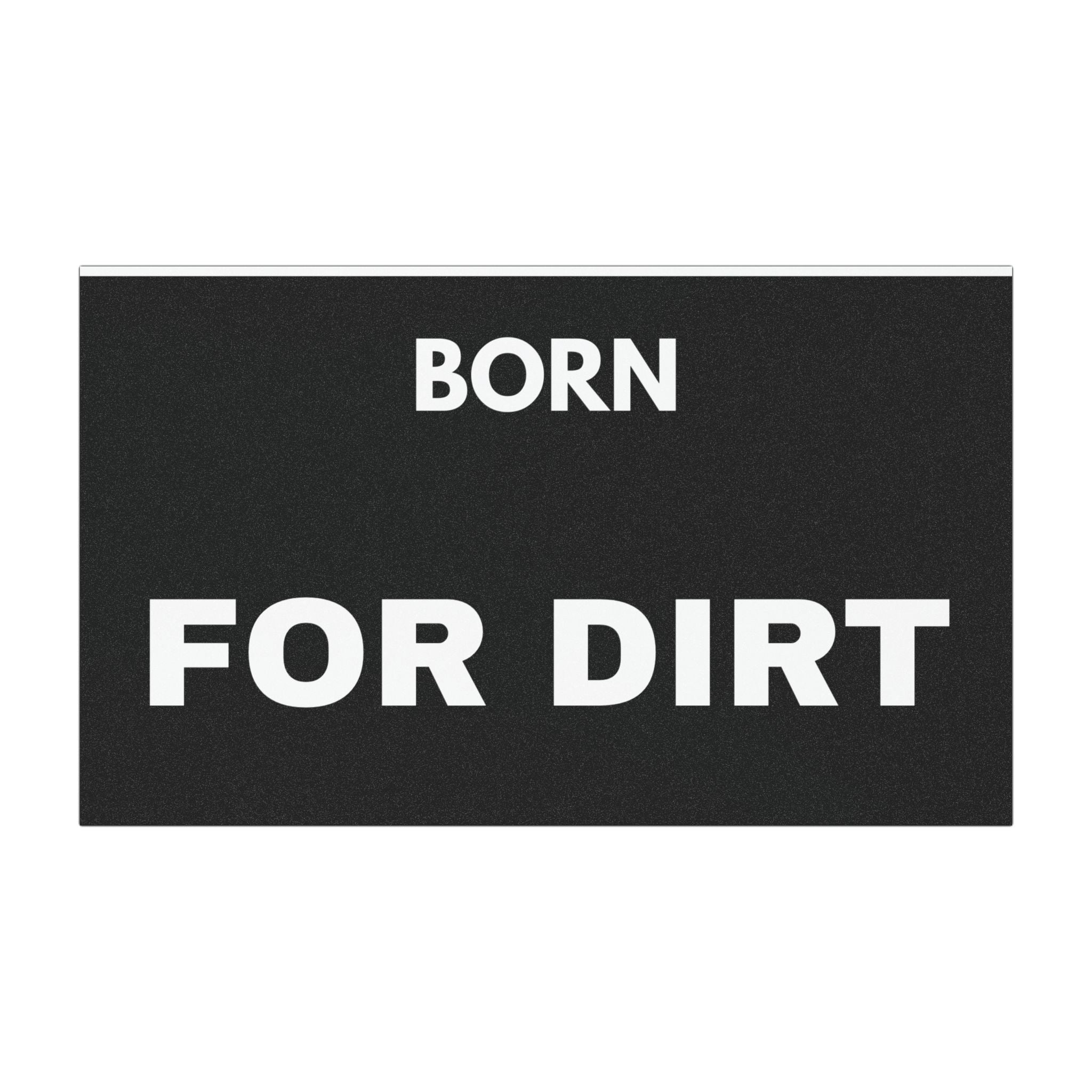 Born For Dirt Car Magnet — Off-Roading Truck SUV Magnetic Decal