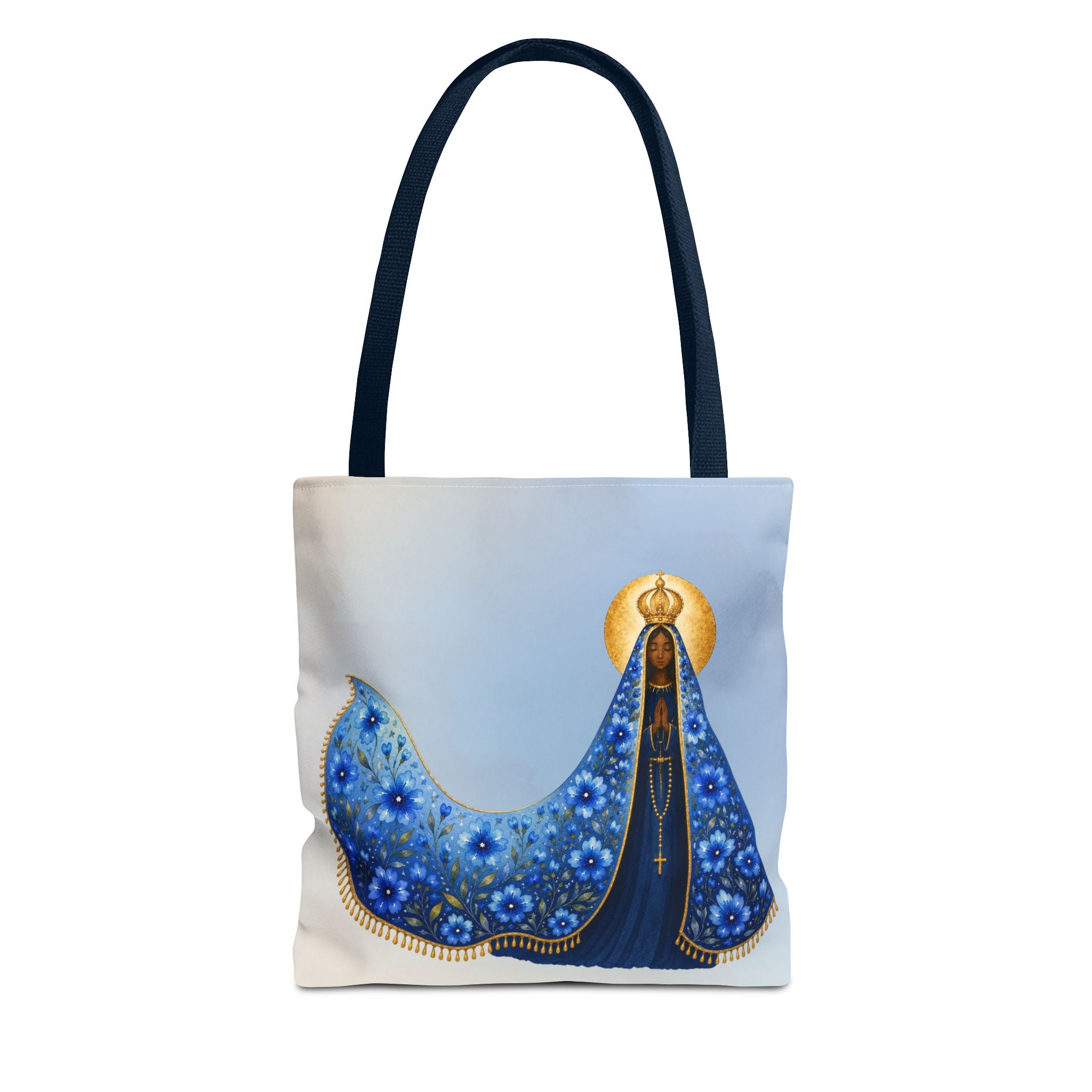 Our Lady Aparecida Tote Bag — Religious Catholic Devotional Tote