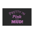 Car Magnet — "Pretty in Pink and Mud!" Off-Road Girl Decal