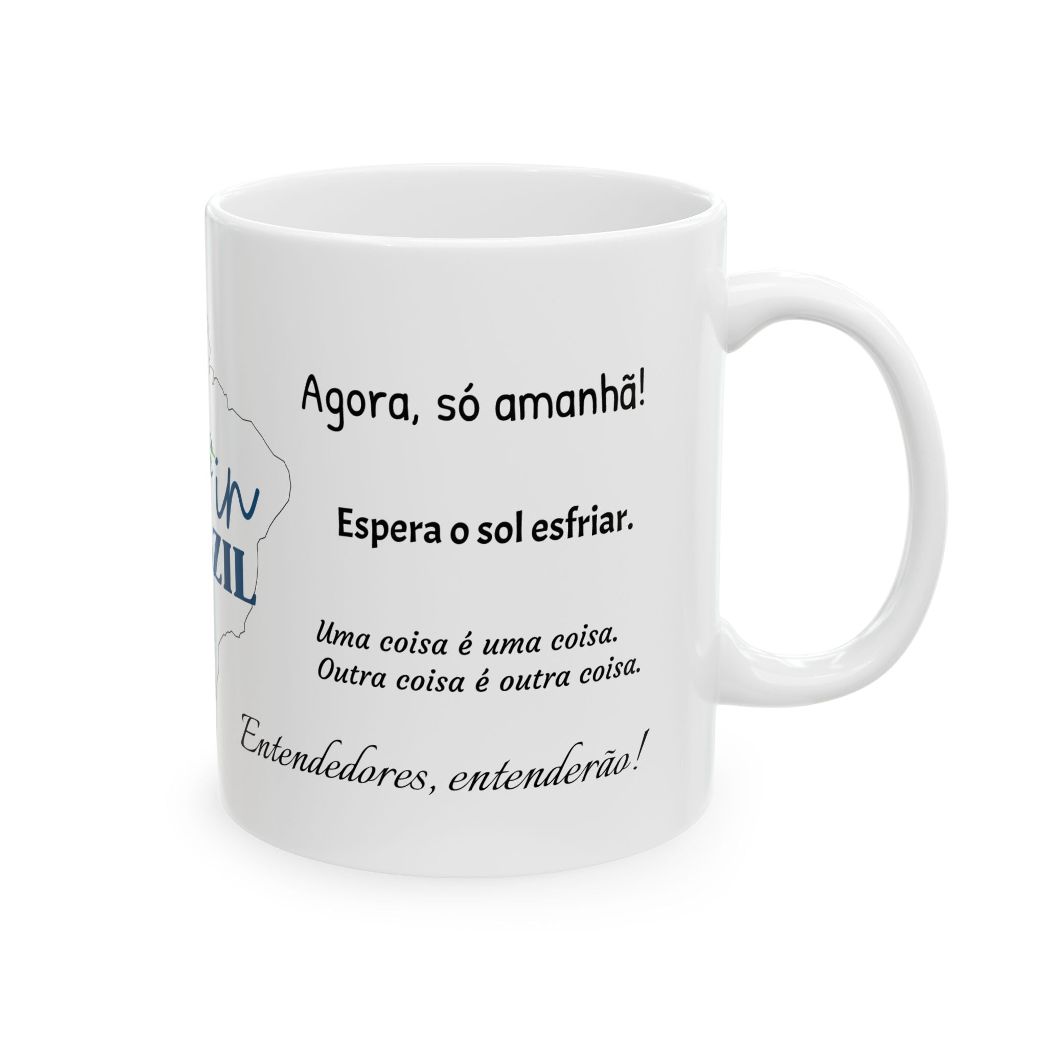 Brazilian Phrases - Mug for Brazilians