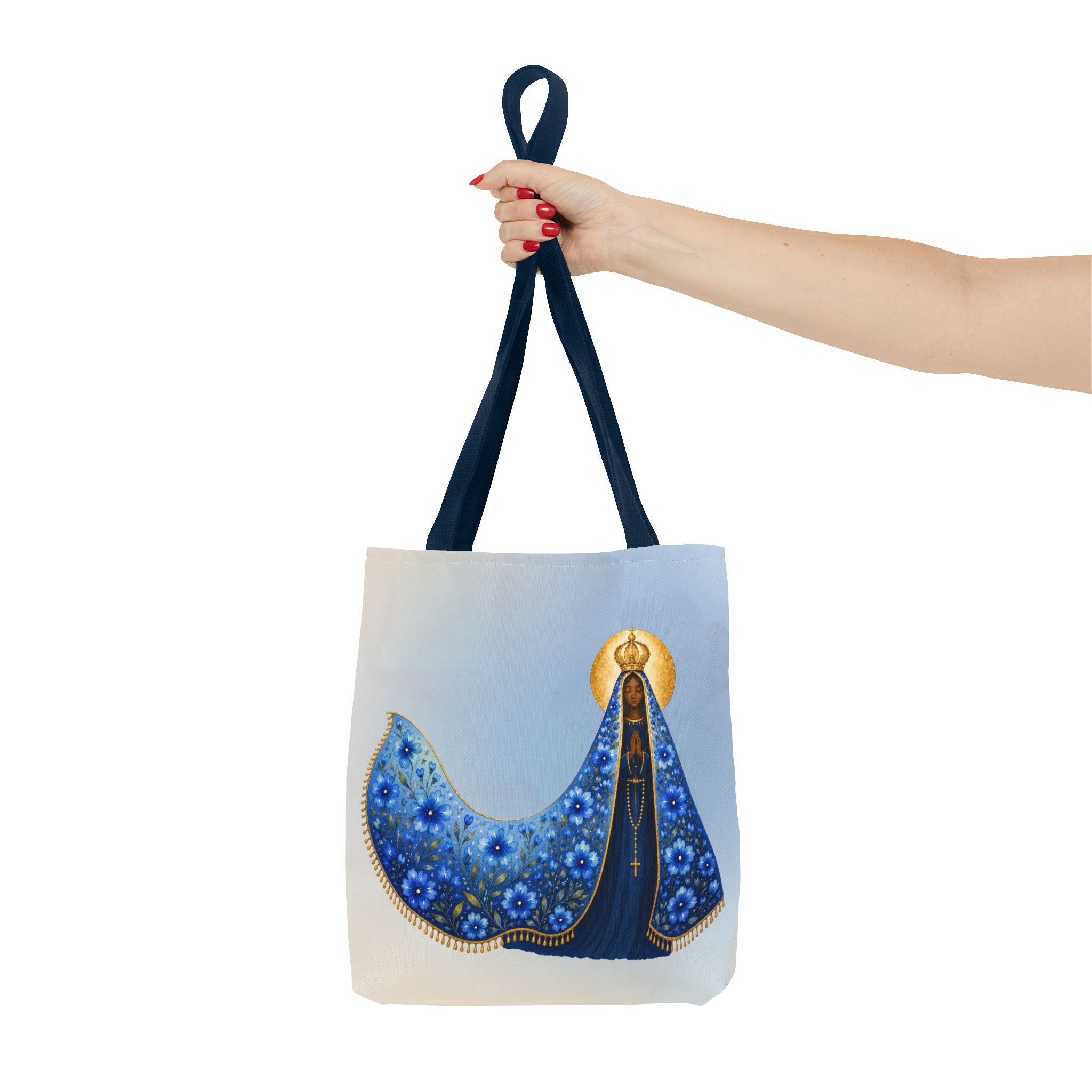 Our Lady Aparecida Tote Bag — Religious Catholic Devotional Tote