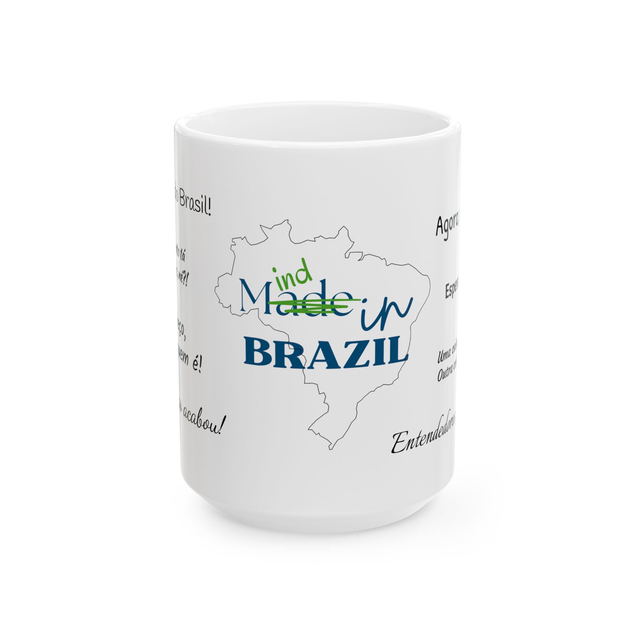 Brazilian Phrases - Mug for Brazilians