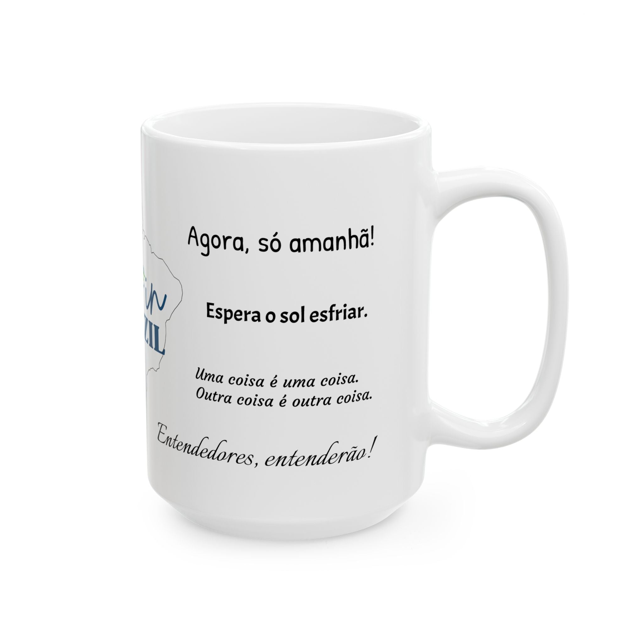 Brazilian Phrases - Mug for Brazilians