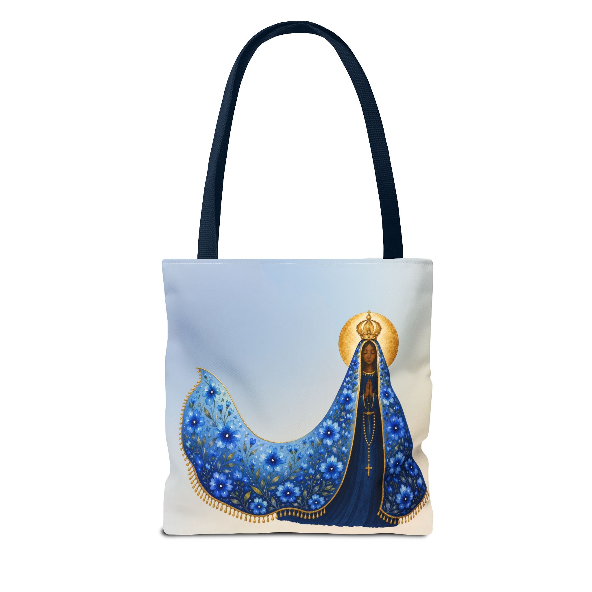 Our Lady Aparecida Tote Bag — Religious Catholic Devotional Tote