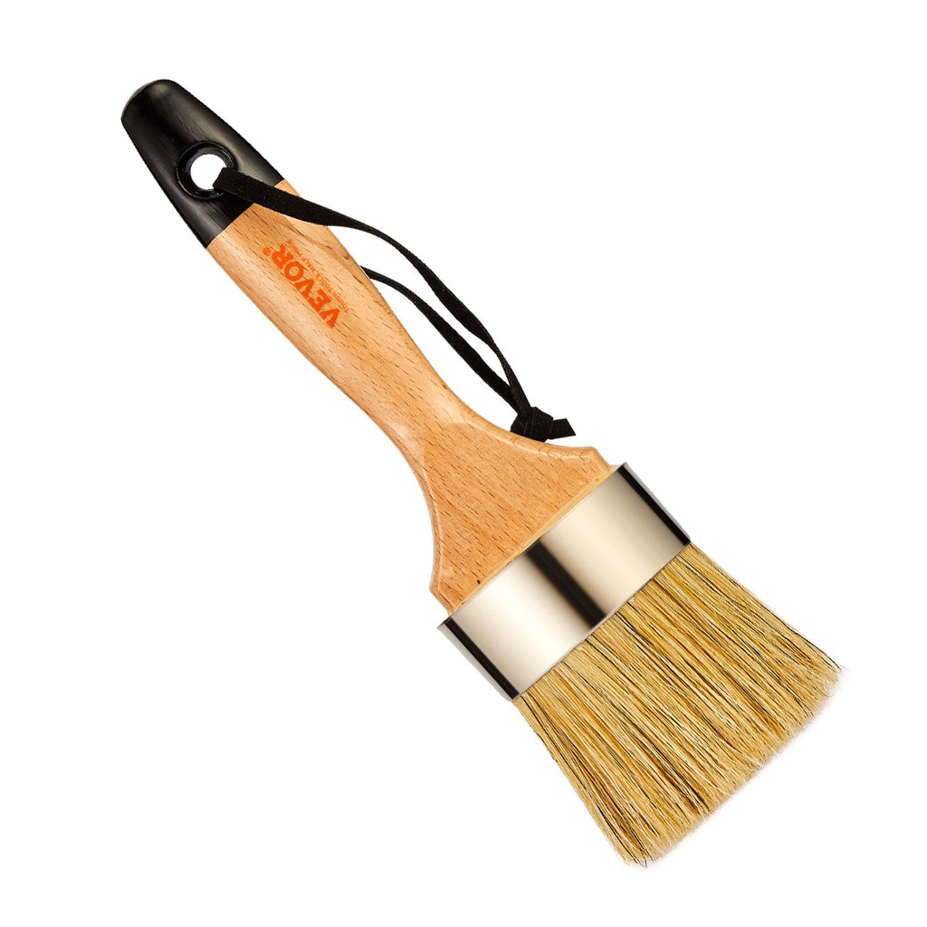 Chalk Wax Paint Brush 4 Piece Furniture Paint Brushes For Painting & Waxing