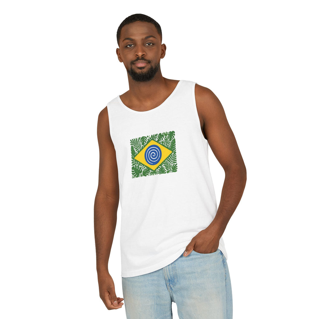 Brazilian Pride Tank Top — Proud Brazil Flag