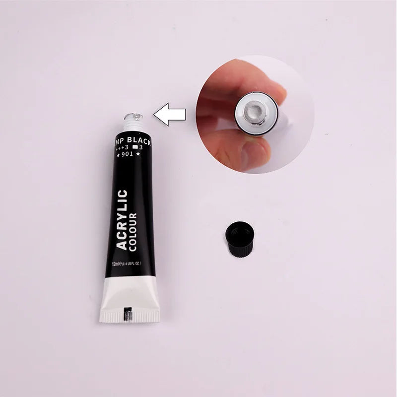 Acrylic Paint Professional Set - 24 Tubes 75ml