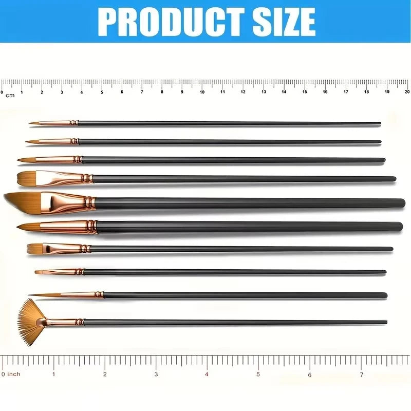 Arthritis-Friendly Brush Set - Comfort Grip Pro